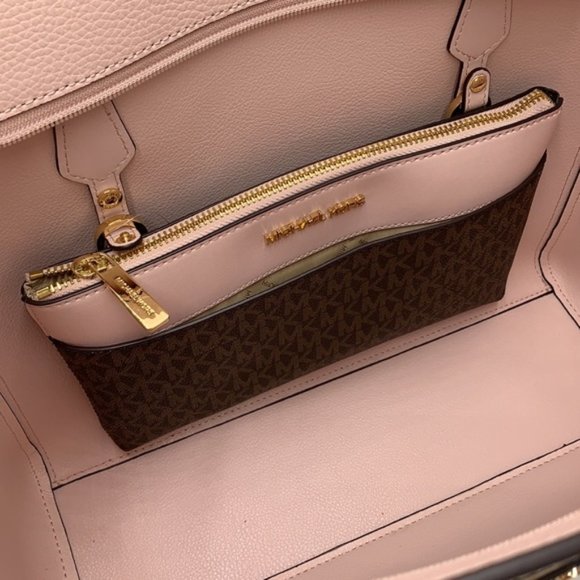 Michael Kors Maisie Large 3 in 1 Tote Powder Blush Multi - Picture 5 of 16